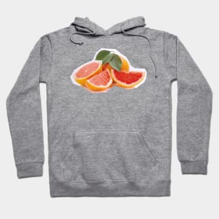 Orange Slice Leaf Hoodie